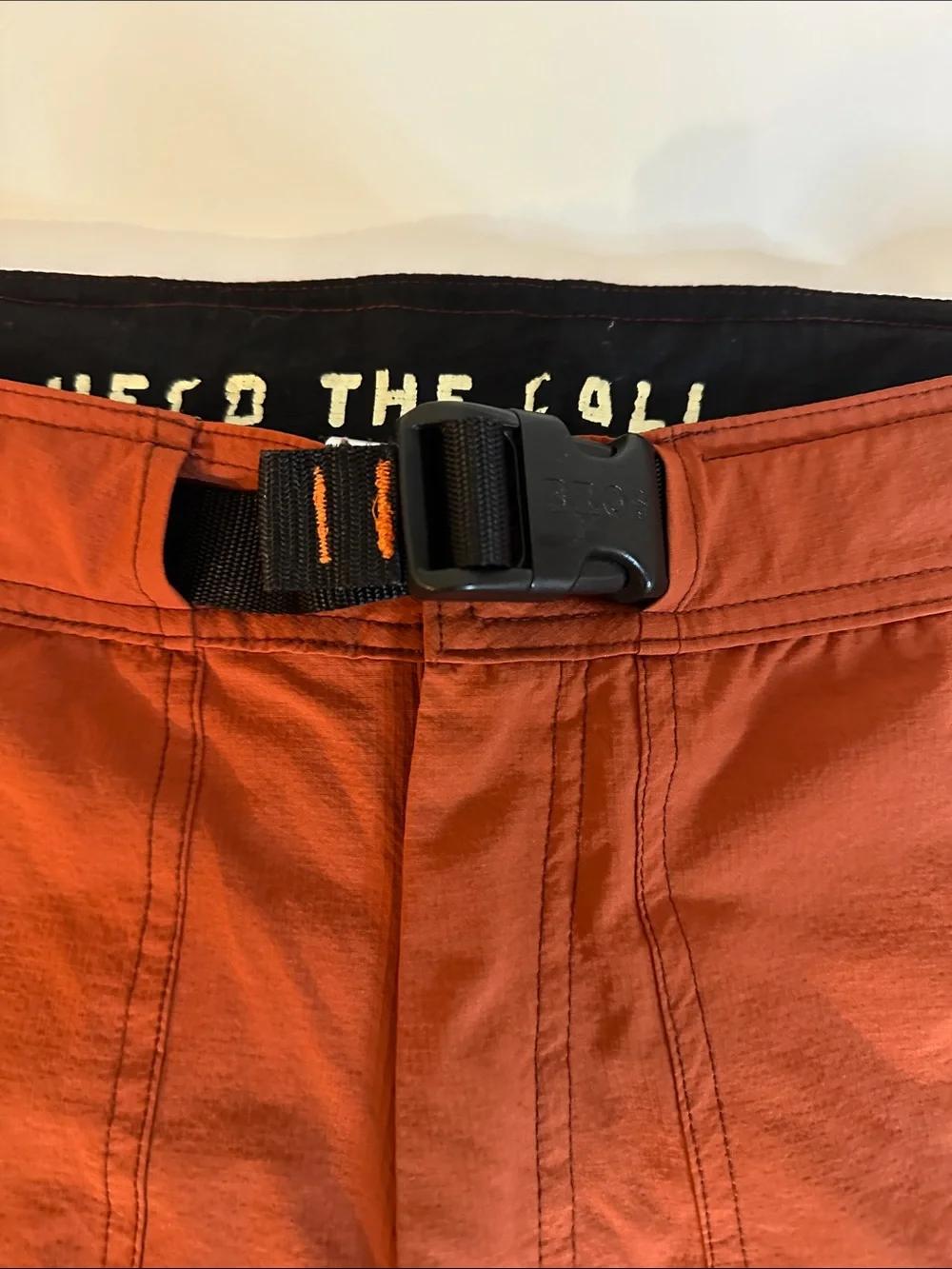 Howler Brothers Men’s Rust Orange Hybrid Shorts